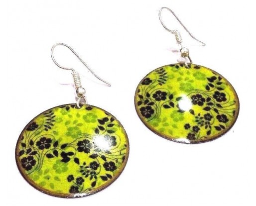 FLORAL - Contemporary Women Ear Earrings Jewelry Hook Drop Dangle Fashion Gift N3